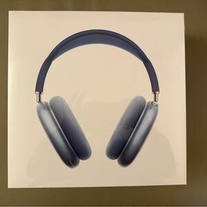 *NEW* Apple AirPods Max Wireless Over-Ear Headphones - Sleek Blue Design